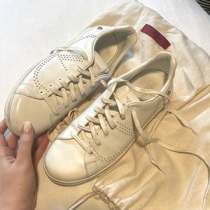 Valentino white sneakers, size 9. Worn twice